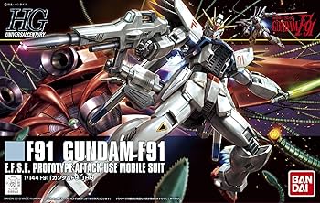 HG 1/144 ガンダムF91 Amazon.com: Bandai Hobby HGUC Gundam F91 Action Figure
